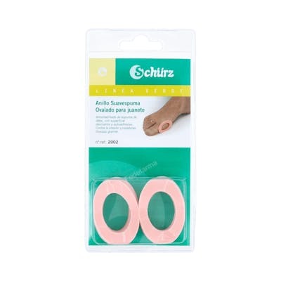 SCHURZ DISCOS SUAVESPUMA JUANETE OVALADO T/G