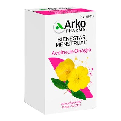 ARKOPHARMA ARKOCAPSULAS ACEITE ONAGRA 50 CAPS