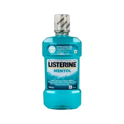 LISTERINE MENTOL 500 ML