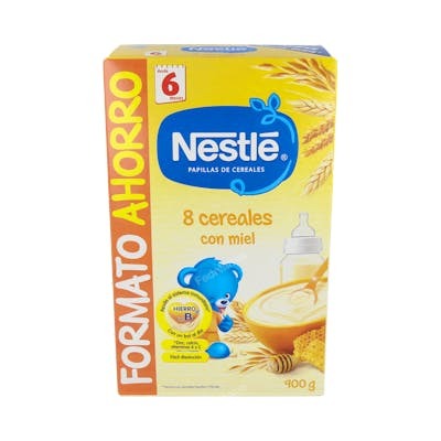 NESTLE 8 CEREALES MIEL BIFIDUS 725 G