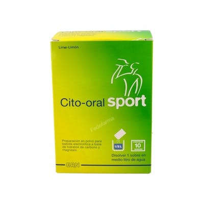 CITO ORAL SPORT 10 BOLSAS