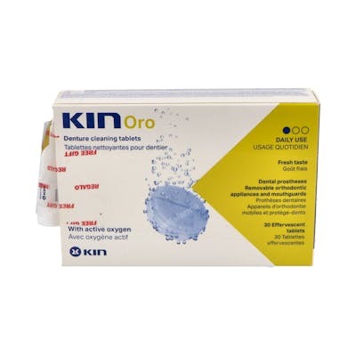 KIN ORO TAB LIMPIADORAS 30 UN