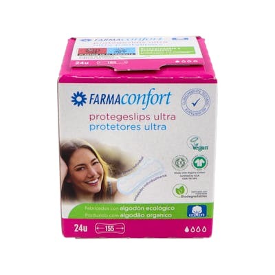 FARMACONFORT PROTEGE SLIP ULTRAFINO ALGODON 24 UN