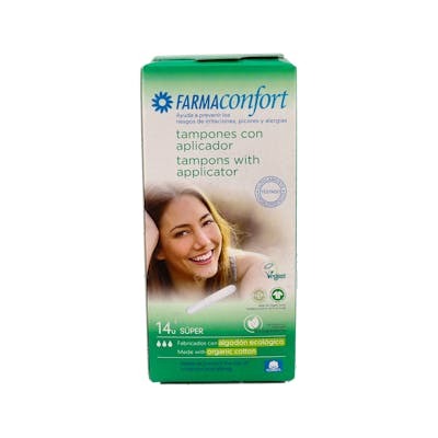 FARMACONFORT TAMPON ALGOD SUPE 14 U