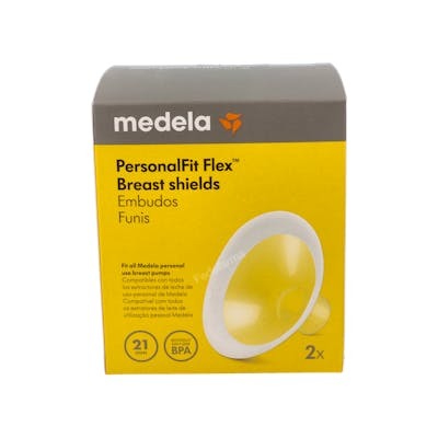 MEDELA EMBUDO PERSONALFIT FLEX S 21MM 2 UN 101041855