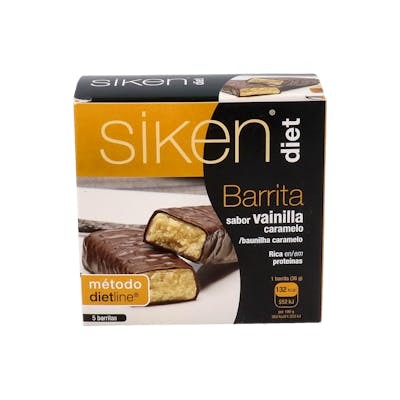 SIKENDIET BARRITA VAINILLA CARAMELO 5 U