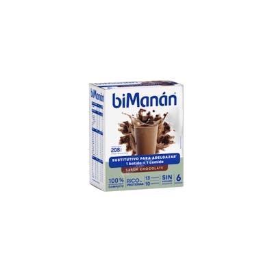 BIMANAN BESLIM BATIDO CHOCOLATE 6 SOBRES