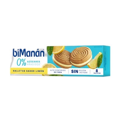 BIMANAN BEKOMPLETT GALLETAS SNACK 8U SABOR LIMON