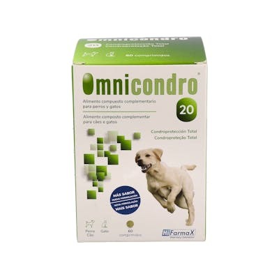 OMNICONDRO 20 PERROS Y GATOS 60 COMP VET
