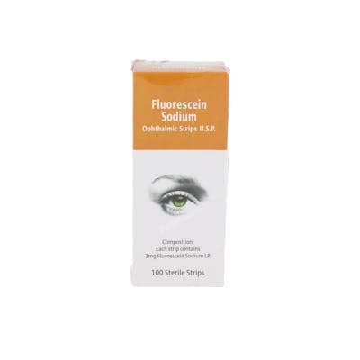TEST FLUORESCEINA SODIUM 100 TIRAS VET