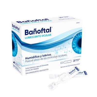 BAÑOFTAL BAÑO OCULAR 20 MONODOSIS