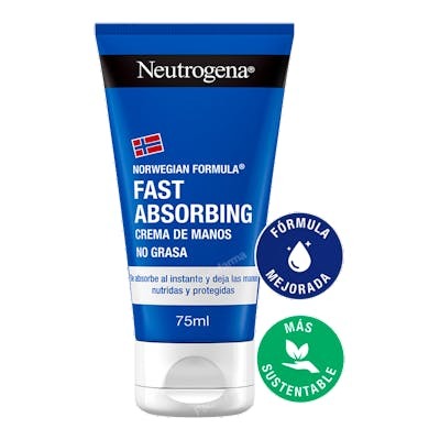 NEUTROGENA MANOS CREMA RAP ABS 75 ML DUPLO TUBO T/BLANCO