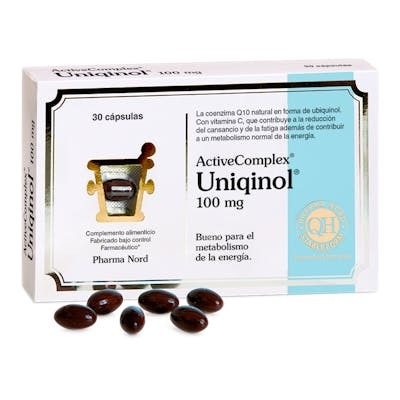 PHARMA NORD ACTIVE COMPLEX UNIQUINOL 100 MG QH 30 CAPSULAS
