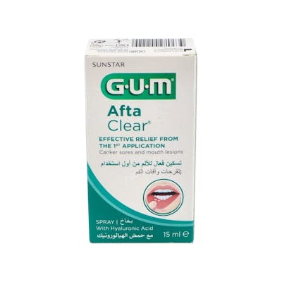 AFTACLEAR GUM SPRAY 15 ML