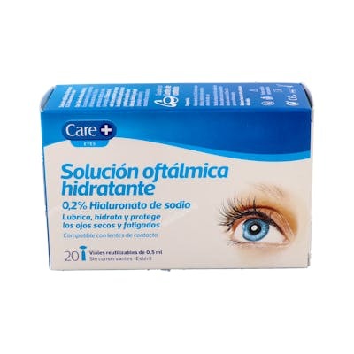 CARE+ SOL OFTAL STADA 02% HIALU SODIO 20 VIAL