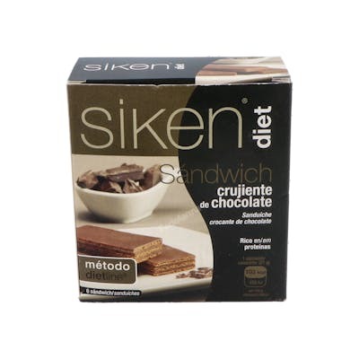 SIKENDIET SANDWICH CRUJIENTE CHOCOLATE 6 UN