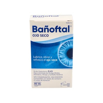 BAÑOFTAL MULTIDOSIS OJO SECO 0,4% 10 ML