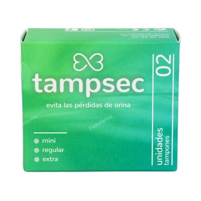 TAMPSEC TAMPON INCON URINARIA EXTRA 2 U