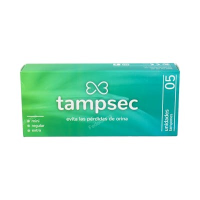 TAMPSEC TAMPON INCON URINARIA REGU 5 U