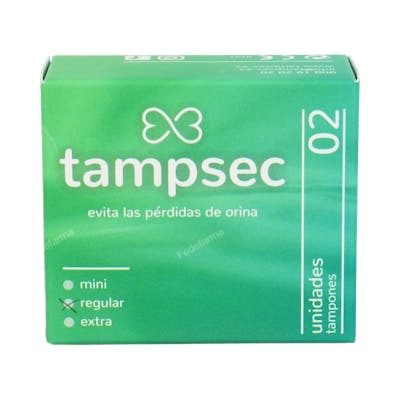 TAMPSEC TAMPON INCON URINARIA REGU 2 U