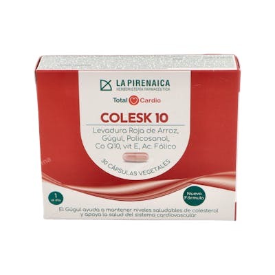 LA PIRENAICA TOTAL CARDIO COLESK 10 30 CAPSULAS