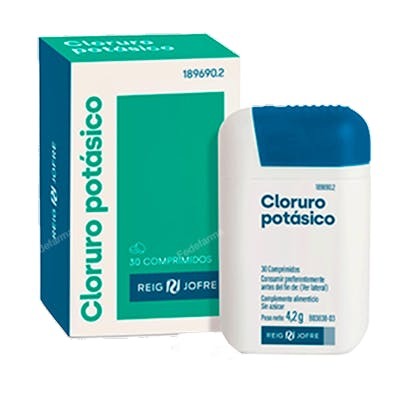 CLORURO POTASICO 30 COMPRIMIDOS S/ AZUCAR