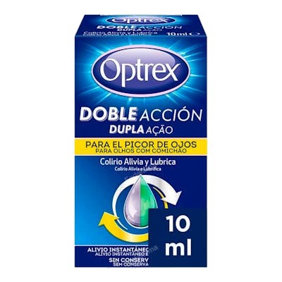 OPTREX DOBLE ACCIÓN PICOR OJOS 10M