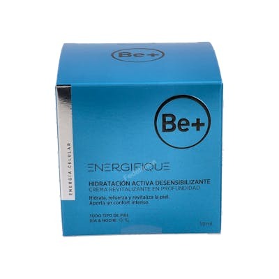 BE+ ENERGIF HIDRAT ACT DESENS CREM REV 50 ML