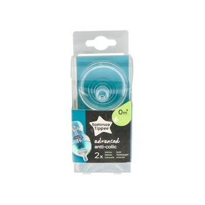 TOMMEE TIPPEE TETINA A-C B/ANCHA SILI REDON FLU LENT +0 M 2
