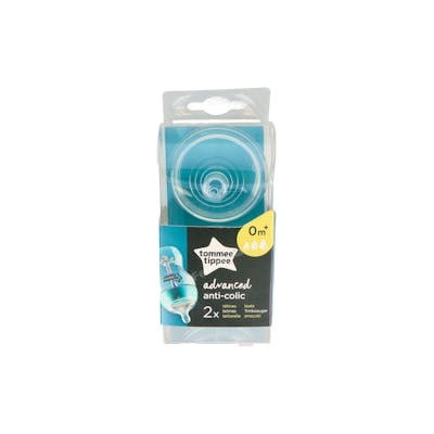 TOMMEE TIPPEE TETINA A-C B/ANCHA SILI REDON FLU VARI +0 M 2