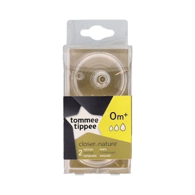 TOMMEE TIPPEE TETINA CTN B/ANCHA SILI REDON FLU VARI +0 M 2