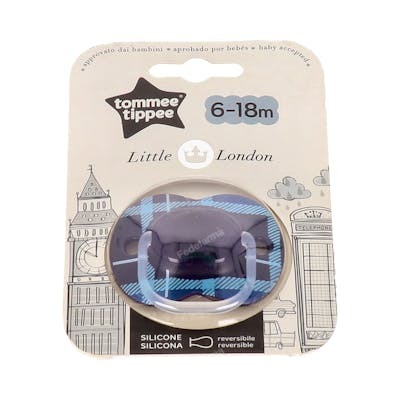 TOMMEE TIPPEE CHUPETE LITTLE LONDON SILI REDON 6-18 M 1 UN N