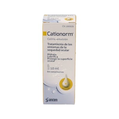CATIONORM COLIRIO EMULSION 10 ML