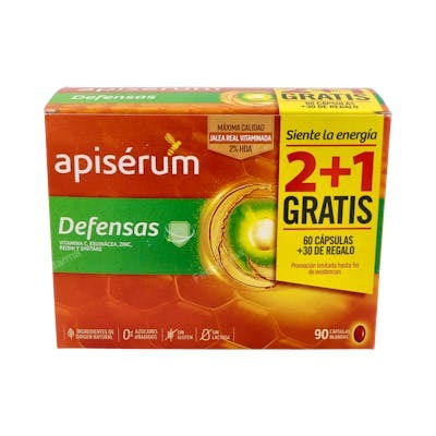 APISERUM DEFENSAS CAPS PACK 3M