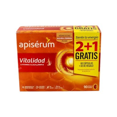 APISERUM VIT. CAPS.- PACK 3M