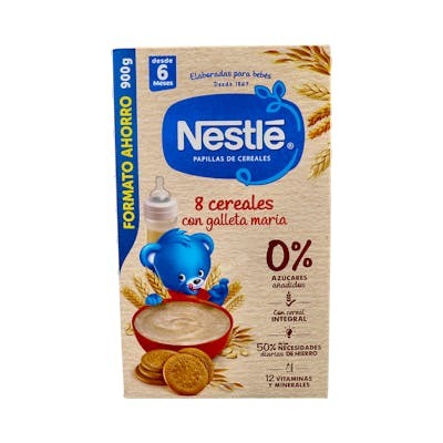 NESTLE PAPILLA 8 CEREALES GALLETA MARIA 725 G