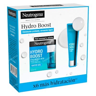 NEUTROGENA HYDRO BOOST FACIAL PACK GEL AGUA+CONT OJOS