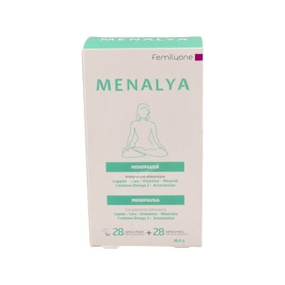 MENALYA MENOPAUSIA 28 CAPSULAS DURAS +28 CAPSULAS BLANDAS