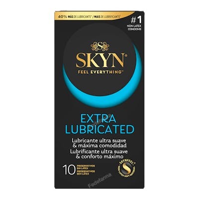 MANIX SKYN PROFILACTICO ELITE EXTRA LUBRICADO 10 UN