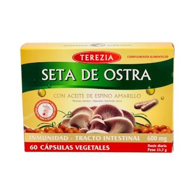 TEREZIA SETA DE OSTRA CON AC ESPINO AMARILLO 60 CAPSULAS