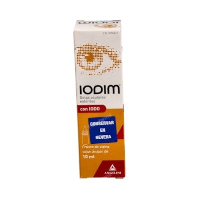 ANGELINI IODIM 10 ML GOTAS OCULARES C/ IODO