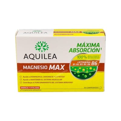AQUILEA MAGNESIO MAX (BISGLICINATO) 30 COMPRIMIDOS