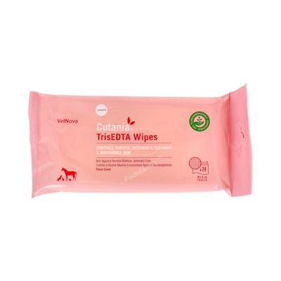 CUTANIA TRISEDTA WIPES 24 TOALLITAS VET
