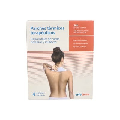 CRIOTERM PARCHE CALOR CUELLO Y HOMBROS (4U)