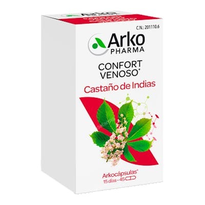 ARKOPHARMA ARKOCAPSULAS CASTAÑO INDIAS 45 CAPSULAS BIO