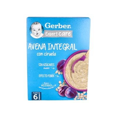 GERBER PAPILLA AVENA C/ CIRUELA 250 G