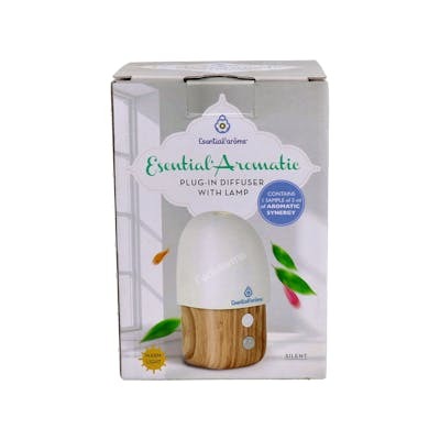 ESENTIAL AROMS DIFUSOR DE PARED C/ LAMPARA ESENTIAL AROMATIC