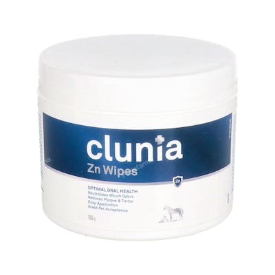 CLUNIA ZN WIPES 100 TOALLITAS VET