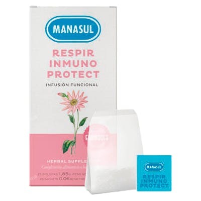 MANASUL RESPIR INMUNO PROTECT 25 bolsitas