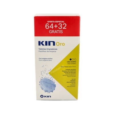 KIN ORO TAB LIMPIADORAS 64 32 GRATIS